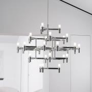 Nemo Crown Major hanglamp 30-lichts aluminium