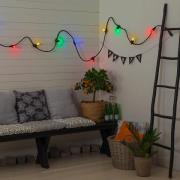 LED lamp E14 ST26 van kunststof, groen