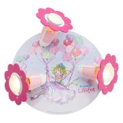 Plafondlamp Prinses Lillifee Rondell 3-lamps