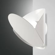 LED wandlamp Shield, dimbaar, wit