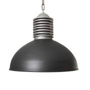 Buiten hanglamp Carla aluminium/antraciet