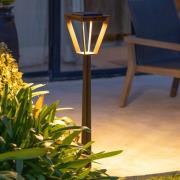 LED tuinpadverlichting solar Metro m sensor corten