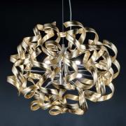 Goud - hanglamp met bladgoud, 50 cm