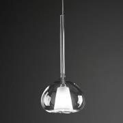 Hanglamp Beba, 1-lamp in transparant