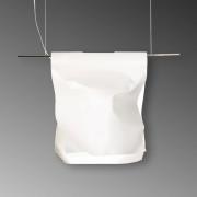 Witte hanglamp Stendimi, 40 cm