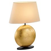 BANKAMP Mali tafellamp, crème/goud, hoogte 51cm