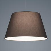 Helestra Certo hanglamp conisch 1-lamp, antraciet