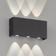 LED buitenwandlamp Nairobi, zwart