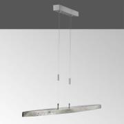 LED hanglamp Colmar, CCT, nikkel, lengte 106 cm