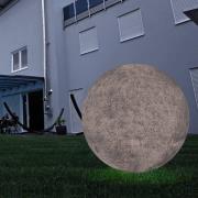 Lichtbol met grondspies, graniet, Ø 25cm