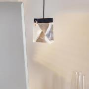 Fabbian Tripla LED hanglamp kristal antraciet