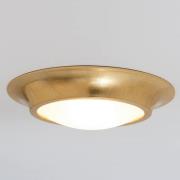 Gouden keramische plafondlamp Spettacolo