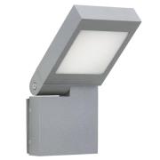 LED wandlamp 0111, draaibare kop, zilver