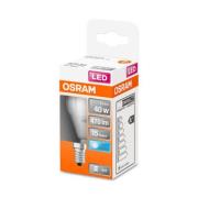 OSRAM LED druppellamp E14 4,9W 840 Star, mat