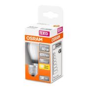 OSRAM Classic P LED lamp E27 4W 2.700K mat