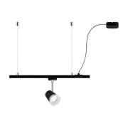 Paulmann URail kabelinvoer, zwart mat, 2 m
