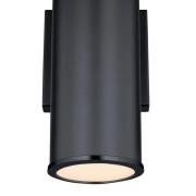 Westinghouse Marius buitenwandlamp, zwart, 2-lamps