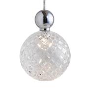 EBB &amp; FLOW Uva L ball zilver helder kleine check