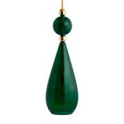 EBB & FLOW Smykke L Hanglamp goud klimop groen