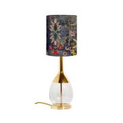 EBB & FLOW Lute S tafellamp goud Persia blauw