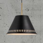 Hanglamp Pine, 1-lamp, zwart