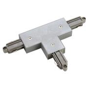 SLV T-connector 1-fase HV railsysteem rechts, zilver