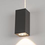 SLV Big Theo LED buitenwandlamp, antraciet