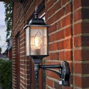 Buitenwandlamp Milano met bewegingsmelder