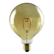 SEGULA LED bol E27 3,2W G125 1.900K goud dimbaar