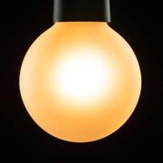 Segula LED globe E27 3W G95 1.900K dimbaar gesatineerd