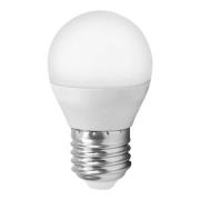 LED lamp E27 G45 5W Miniglobe, universeel wit