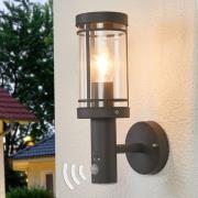 Wandlamp Djori voor buiten met bewegingssensor