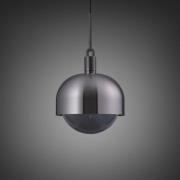 Buster + Punch Gevorkte Gunmetal/Smoked Glass Ø 34cm
