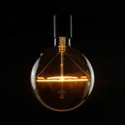 E27 5W LED globe lamp Ø15cm vintage goud 1.900K