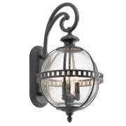 Halleron buitenwandlamp, Ø 30,5cm, londonderry