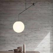 Luceplan Malamata hanglamp zwart mat, 119 cm