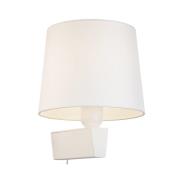 Chillin I wandlamp met schakelaar, wit