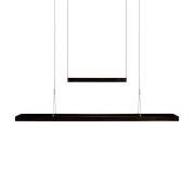 HerzBlut Amalia LED hanglamp, asteiken houtskool