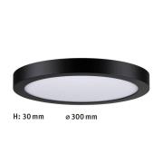 Paulmann Abia LED paneel Ø 30cm 4.000K zwart