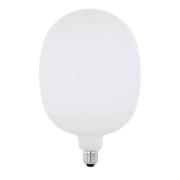 LED lamp E27 4,5W Big Size ovaal 2.700K opaal