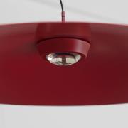 Luceplan Koinè LED hanglamp 927 Ø110cm rood