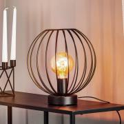 Tafellamp Cumera met kooi-kap, Ø 30 cm