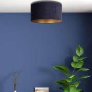 Plafondlamp Golden Roller Ø 40 cm donkerblauw/goud