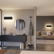 Paulmann Stine LED wandlamp, ZigBee, CCT, zwart