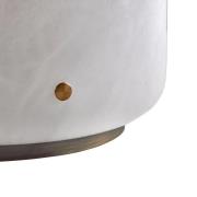 Capsule LED tafellamp in Alabast Hoogte 25,2cm