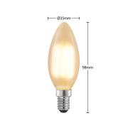 LED lamp E14 4W 2.700K kaars dimbaar mat 5 per set