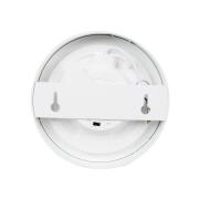 Prios LED plafondlamp Edwina, wit, 17,7cm, 10st, dimbaar