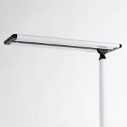 Prios Zyair LED kantoor vloerlamp, wit 59,7 cm