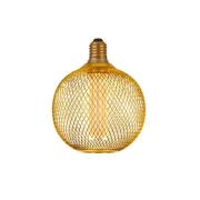 LED lamp E27 Mesh 3,4W 3.000K Ø12cm goud