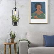 It's about RoMi Florence hanglamp, zwart